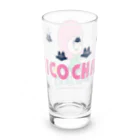 nicomelloのニコちゃんのロンググラス！！ Long Sized Water Glass :back