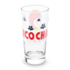 nicomelloのニコちゃんのロンググラス！！ Long Sized Water Glass :back