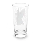 Pa-LessのUmasuki-青鹿毛ちゃん Long Sized Water Glass :back