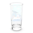 Fortune Campers そっくの雑貨屋さんのさおりん号で釣りしよう Long Sized Water Glass :back