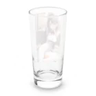 天乃鯱のメイドのお姉さん Long Sized Water Glass :back