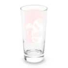 little_cloverのパンダと女子 Long Sized Water Glass :back