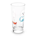 ミルフィーユ(Mirufeuille)のゆったりまったりレオ＆みるく Long Sized Water Glass :back