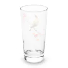 MUGEN ARTの紅葉に緋連雀　小原古邨 Long Sized Water Glass :back