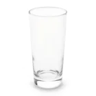 t-shirts-cafeの『アフリカゾウ』絶滅危惧種（レッドリスト） Long Sized Water Glass :back