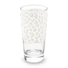 キッチンファラオのヒョウ柄　デザイン Long Sized Water Glass :back