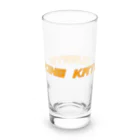 ハロー松田のとんかつTシャツのKASTUCURRYSTRONGKARAI Long Sized Water Glass :back