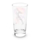 科戸夏風📞💻@バトルオペレーターＶのリベリオンハンター　サベージ・メテオ Long Sized Water Glass :back