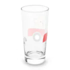 しらたまのドライブきなこ　オープンカー Long Sized Water Glass :back