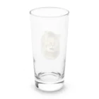 桃くるみSHOPのアハハにゃん(おててないない) Long Sized Water Glass :back