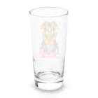 ぷむぷむの頭土間さん Long Sized Water Glass :back