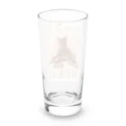 猫のこふくのおっさんNEKO　ニャンだばかやろう Long Sized Water Glass :back