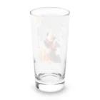 MUGEN ARTの歌川国芳 / 猫浮世絵 / 流行猫の戯 / 梅が枝無間の真似　 Long Sized Water Glass :back