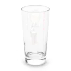 メイプル楓／イラストレーターの【現代社会：燻銀の渋み】/ Vol019610_text Long Sized Water Glass :back