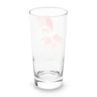 MUGEN ARTの二匹の金魚　小原古邨作品編集　日本のアートTシャツ＆グッズ Long Sized Water Glass :back