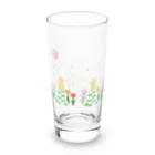 カワラリマーの花畑の風船散歩 Long Sized Water Glass :back