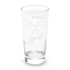 オノマトピアのお前を消す方法（文字黒） Long Sized Water Glass :back