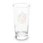 桃くるみSHOPの流し目にゃん(お手手ないない) Long Sized Water Glass :back