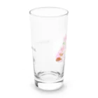 idumi-artの白うさぎ　matrixバージョン Long Sized Water Glass :back