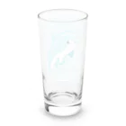 dolphineの癒しのハッピードルフィン　Healing Happy Dolphine Long Sized Water Glass :back