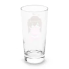 こくうの推しが尊いちゃん(桃色) Long Sized Water Glass :back