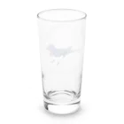 やちよ｜リアル鳥イラストのツバメさん Long Sized Water Glass :back