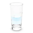 いきものや　のの（別館）のコウテイペンギンのおやこ（背景あり） Long Sized Water Glass :back