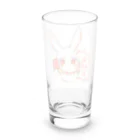 .°ஐ.*まりる°ஐ.*のレッドカードうさぎ Long Sized Water Glass :back