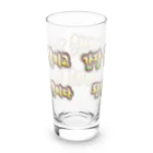 LalaHangeulの韓国の早口言葉 “醤油工場” Long Sized Water Glass :back