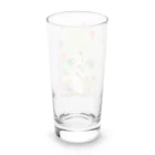 天道虫のフラワーヘアのガーディアン Long Sized Water Glass :back