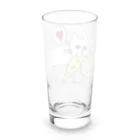 ししゃもねこ社のガクブルししゃもねこ Long Sized Water Glass :back