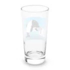 Drecome_Designの【手を取って・・・】海豚(イルカ)親子 Long Sized Water Glass :back