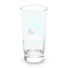 キッズモード某のバブルベアー(ブルーバックVr) Long Sized Water Glass :back