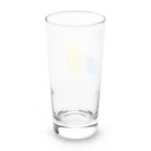 yomoyomo_yomogiのセキセイインコ_C Long Sized Water Glass :back
