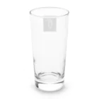 レン【バーチャル死神⚰️🍺】のロンググラス_紫 Long Sized Water Glass :back