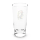 デジタルキャンバスのミックスメディアコラージュ Long Sized Water Glass :back