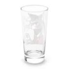 TunaBBQのくつろぐ猫 Long Sized Water Glass :back