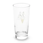 ModernAgeのアイスクリーム猫 Long Sized Water Glass :back