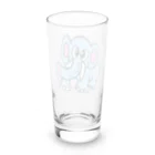 じゅうに（Jyuuni）の0001・青いぞうさん（じゅうにブランド） Long Sized Water Glass :back