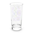 _Anzu_homedecorのフローラル　紫 Long Sized Water Glass :back