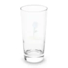 HI-KUN ART MUSEUM　　　　　　　　(ひーくんの美術館)のしあわせを呼ぶ薔薇 Long Sized Water Glass :back