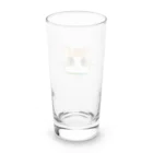 こたろうといっしょの茶々丸、癌をやっつけろ！ Long Sized Water Glass :back