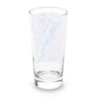 水草の梅雨の雨風 Long Sized Water Glass :back