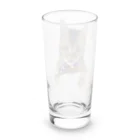 いくママ 猫との毎日のペロリンおむすび Long Sized Water Glass :back