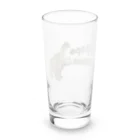 キッズモード某の迷彩ヒポポタマス Long Sized Water Glass :back