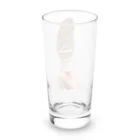 米農家の絵描きのほうじ茶アイス Long Sized Water Glass :back