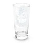 日本画風。の和風ドラゴングラス Long Sized Water Glass :back