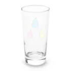 愛とうんちとサイダーとのうんこちゃんズ Long Sized Water Glass :back