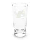 弁天狐堂の泳ぐ緑色シャチ探偵 Long Sized Water Glass :back