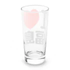 I LOVE SHOPのI LOVE 福島 Long Sized Water Glass :back